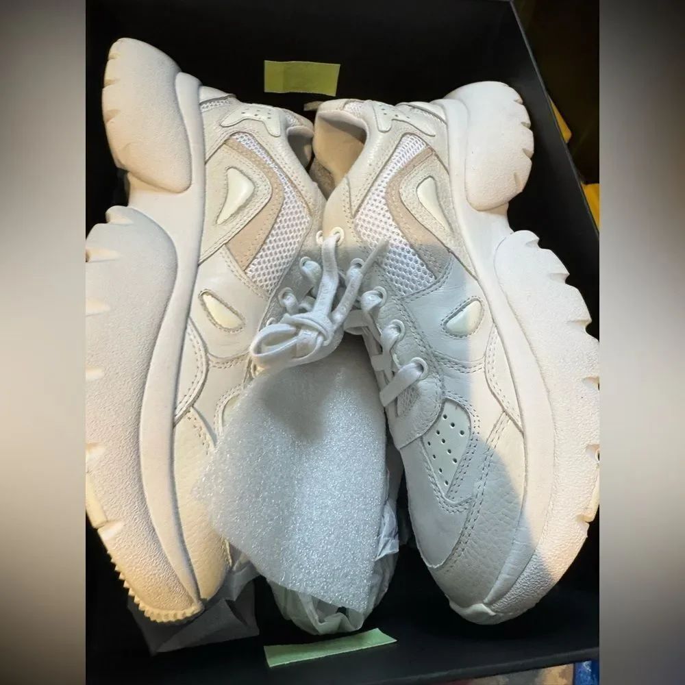 MAJE FASTER Chunky Sneakers OFF WHITE - Picture 5 of 5